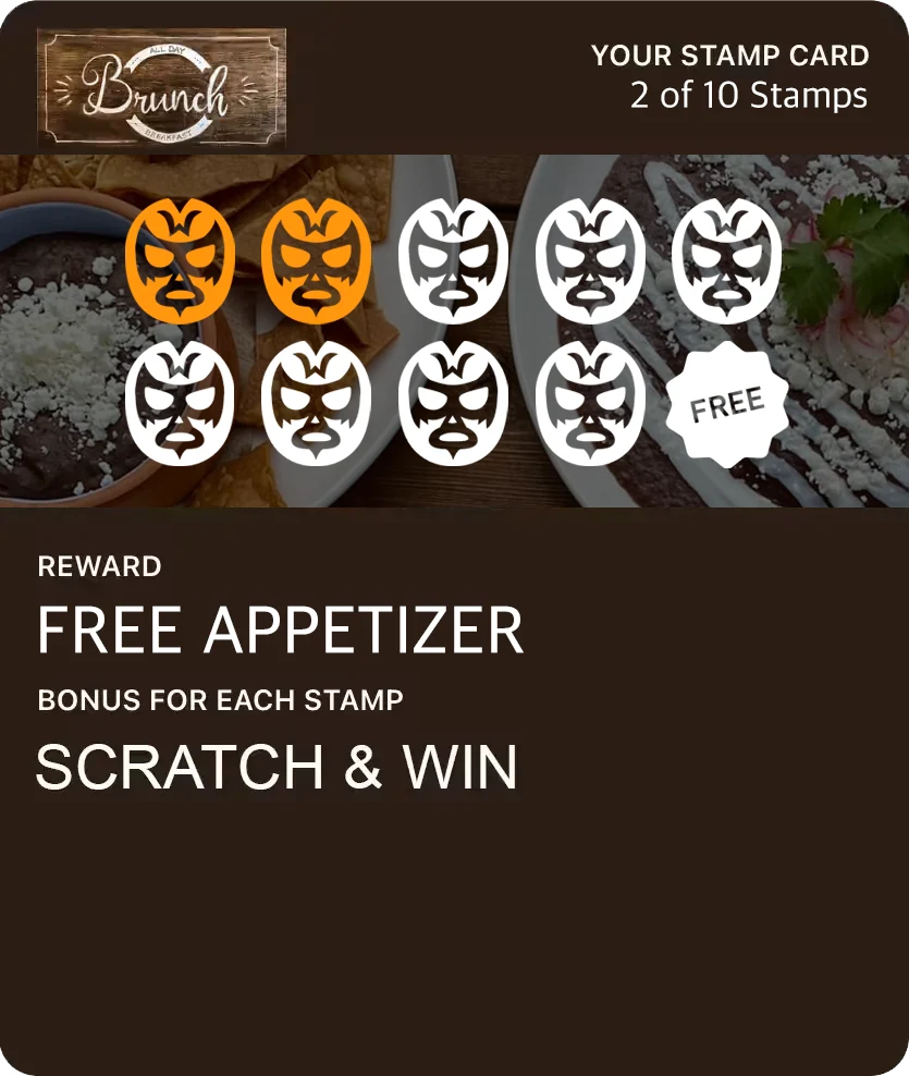 Brunch Scratch Card